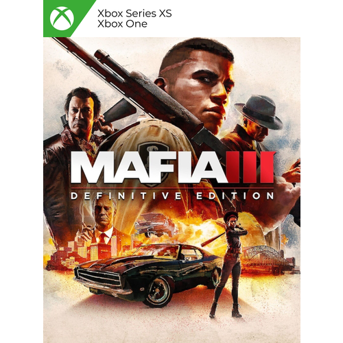 Mafia III Definitive Edition Xbox One, Xbox Series S, Xbox Series X цифровой ключ набор артбук мир игры mafia iii фигурка уточка тёмный герой