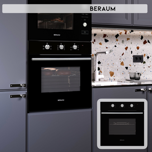 Электрический духовой шкаф Beraum OE-60B60M4S1B 2399000₽