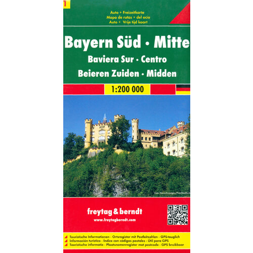 Bayern Sud. Mitte. 1:200 000