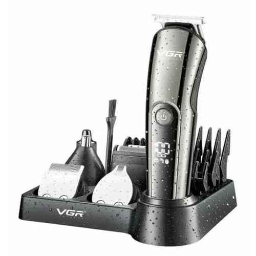 Триммер для стрижки триммер для бритья триммер для носа и ушей материал лезвия нержавеющая сталь 10 насадок в комплекте 225000₽