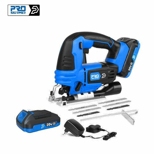 20V Бесшнуровая кривая пила с быстрой сменой ножей Литиевый аккумулятор 2000mah 2 электрические инструменты Prostormer 8560₽