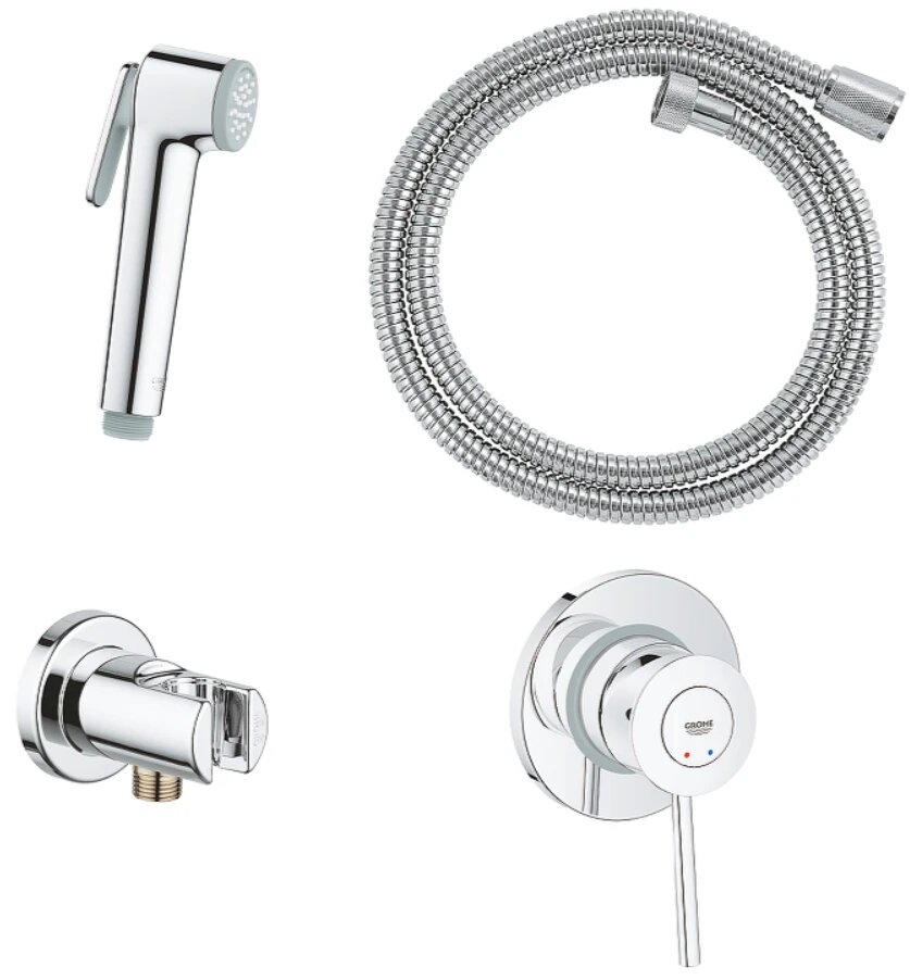 Гигиенический душ Grohe BauClassic 124434 комплект