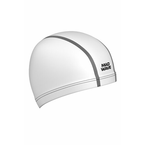 Шапочка для плавания MAD WAVE  Ergofit, white