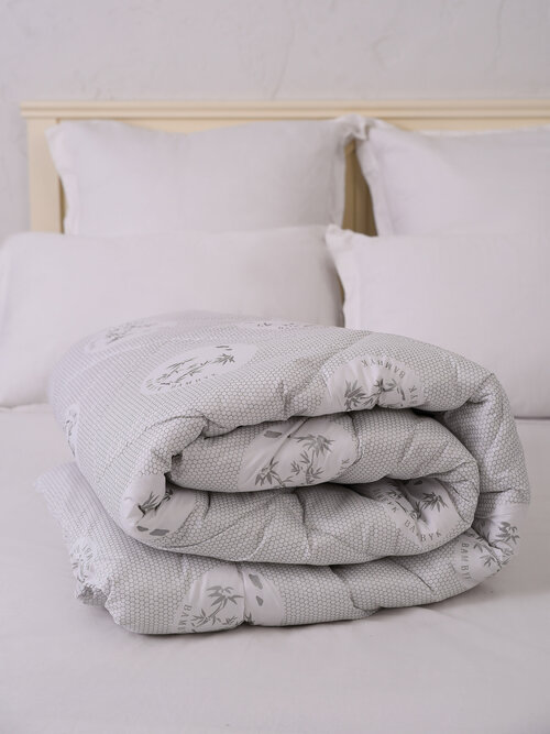 Одеяла 1,5 спальное тик бамбук Мир-текстиль