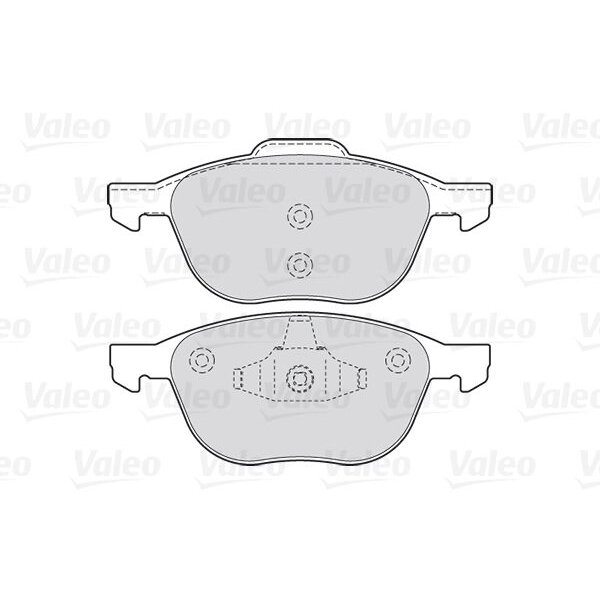 Колодки тормозные передние к-т для автомобиля Mazda Volvo Ford, VALEO 301649 (1 шт.)