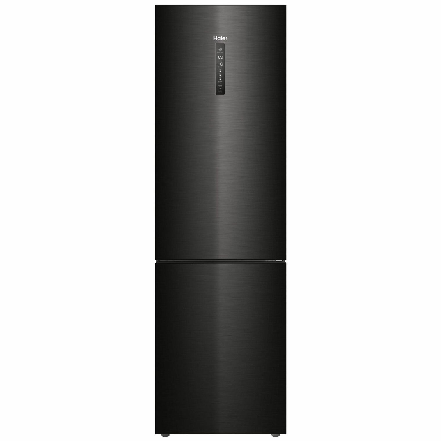 Холодильник двухкамерный Haier C4F740CBXGU1, No Frost, инвертор, 401 л, Wi-Fi управление, черная нержавеющая сталь