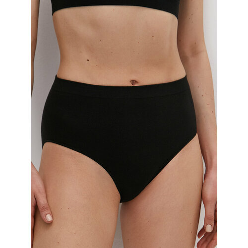 фото Трусы omsa omsa cotton, размер 48 (l), nero