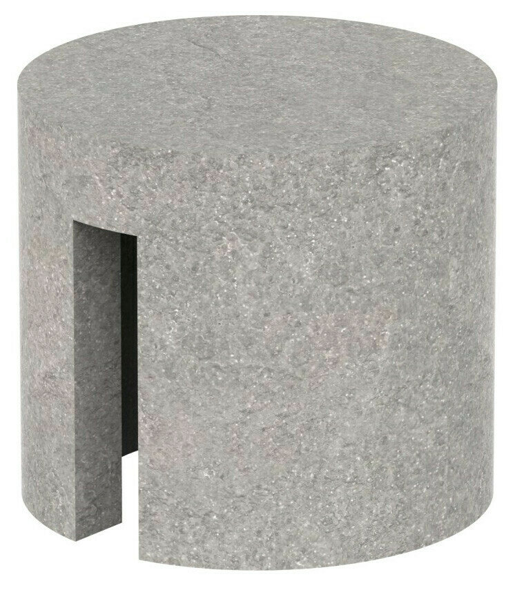 Декоративная крышка для ручки смесителя TOKITO, светлый серый