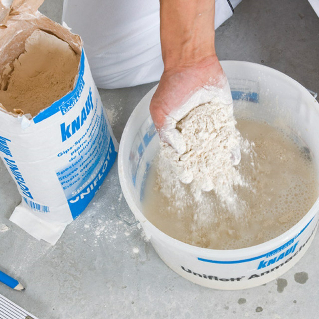 Изображение Гипсовая шпатлевка Knauf Uniflot 5кг