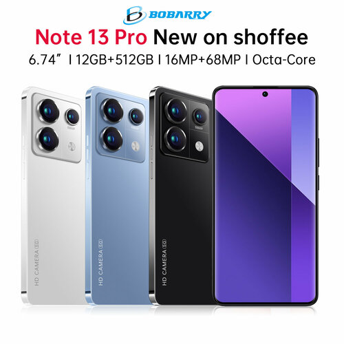 Смартфон Note 13 Pro 12512 ГБ RU Dual nano SIM черный 959900₽