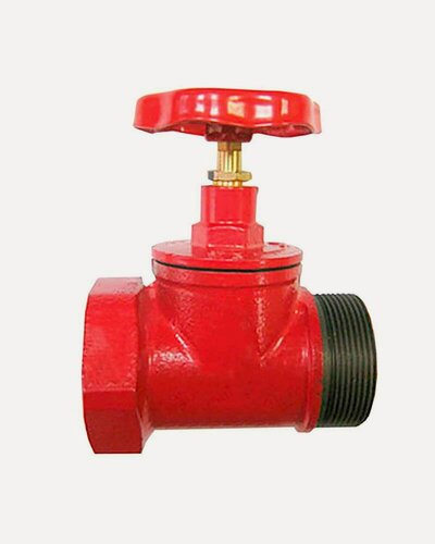 Изображение товара Клапан кпчп Ду 50 чугунный прямой 180° муфта/цапка