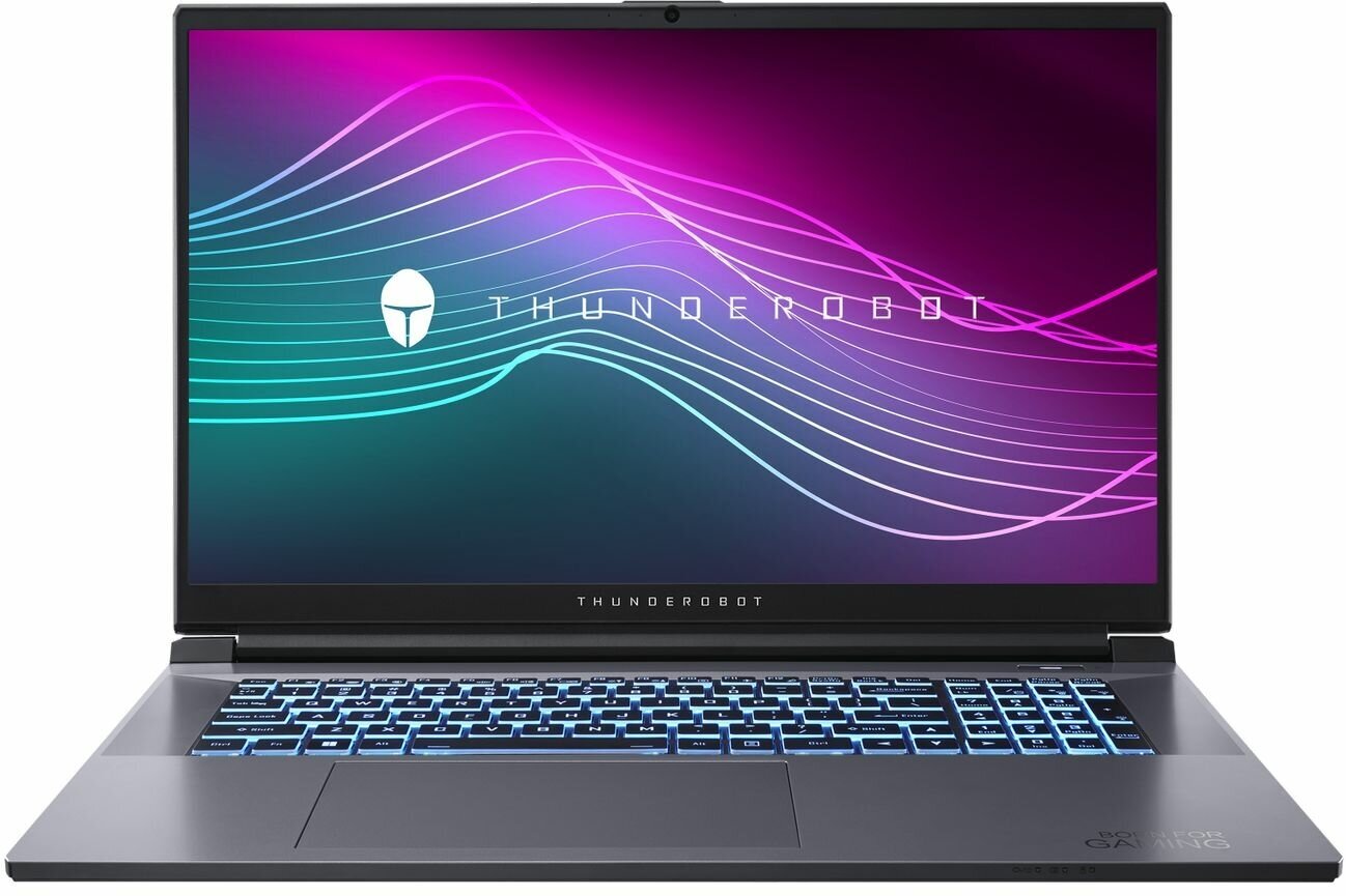 Игровой ноутбук Thunderobot 911 Plus X 17.3", Core i5-12450H, RTX 3050 Ti(4 Гб), 16ГБ RAM, 512ГБ SSD, Win11, RU, gray