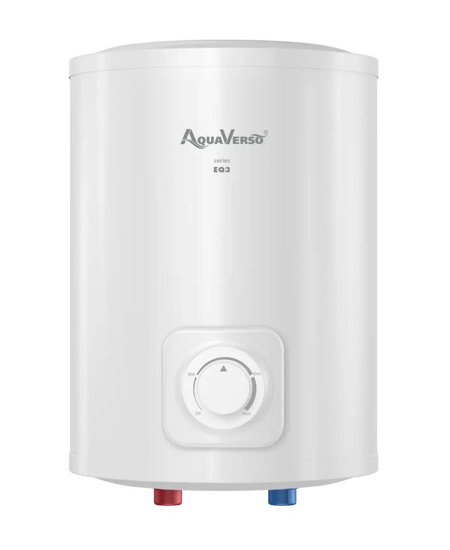 Накопительный водонагреватель электрический 15 л AquaVerso EQ3 15 O 1 2 кВт эмалированная сталь мокрый ТЭН