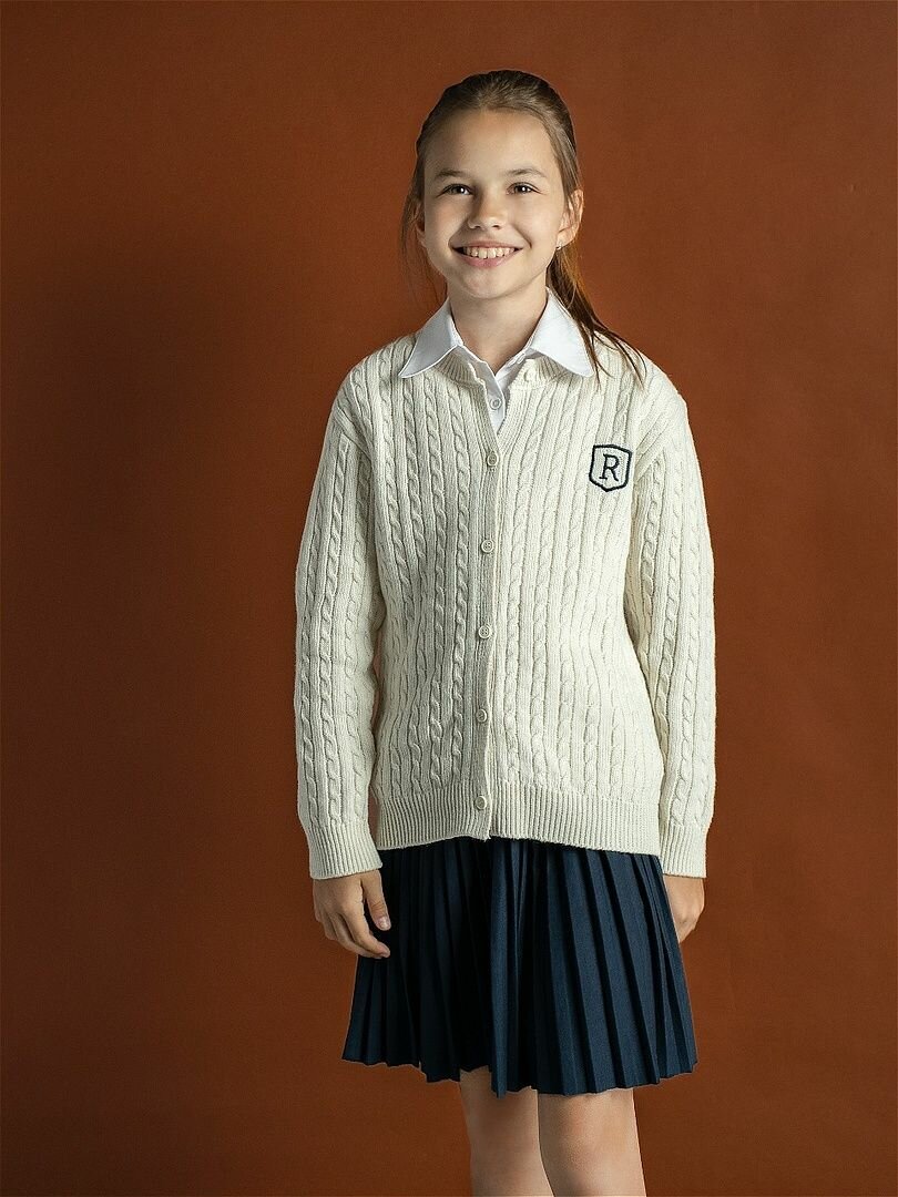 Кардиган RINREY, размер 140, beige