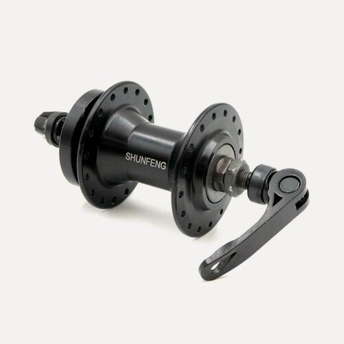 Изображение товара Втулка передняя SHUNFENG МТБ SF-A262F, 36 спиц, с эксцентриком, под дисковый тормоз(6 болтов),