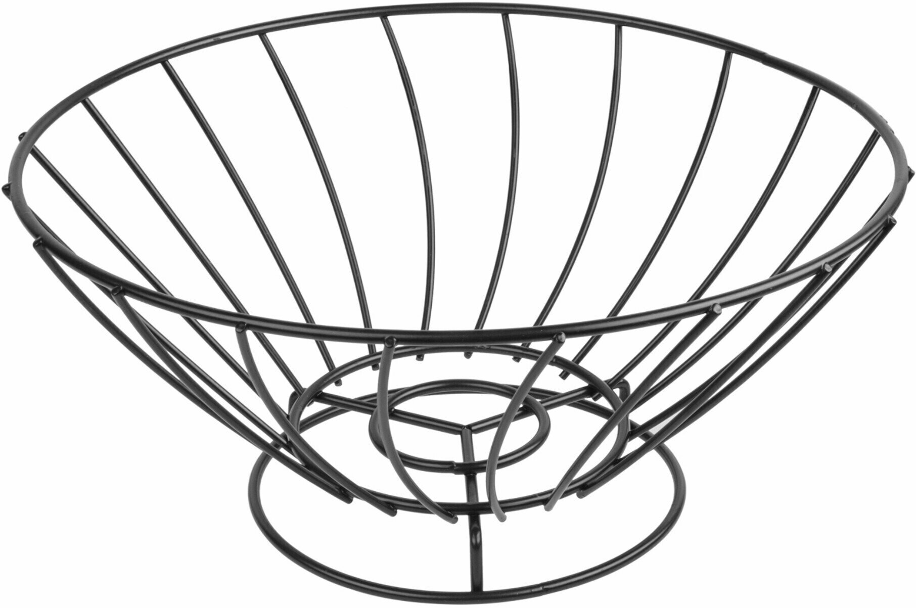 Фруктовница PERFECTO LINEA Daniela металлическая корзина 24,5х11 см 30-261012 — фото 1