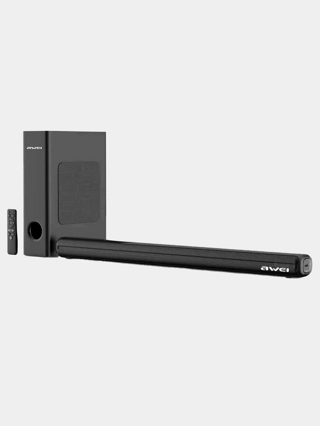 Саундбар c сабвуфером Awei Y520, 110w мощности, колонка для телевизора, динамики чистого стерео звука и отличными басами