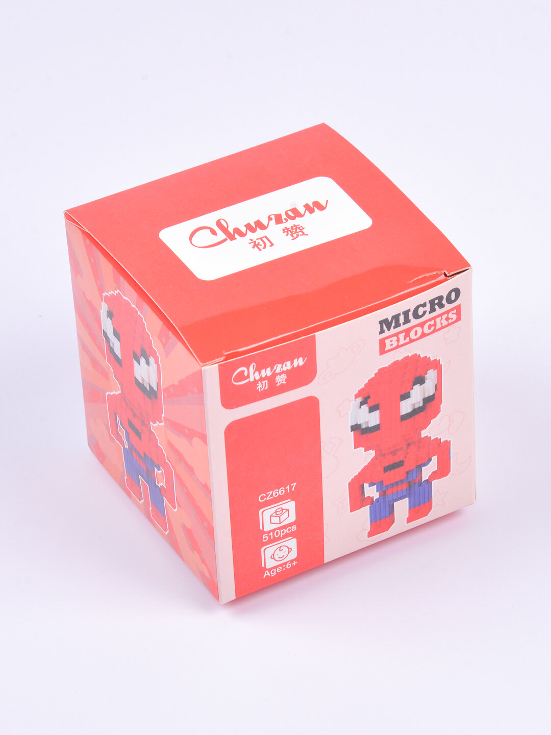 Конструктор 3D, игрушка для детей и взрослых, блочный конструктор, SPIDER-MAN — фото 1