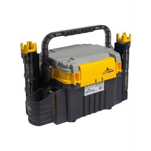 Ящик рыболовный EastShark желтый малый 31,5*23*24