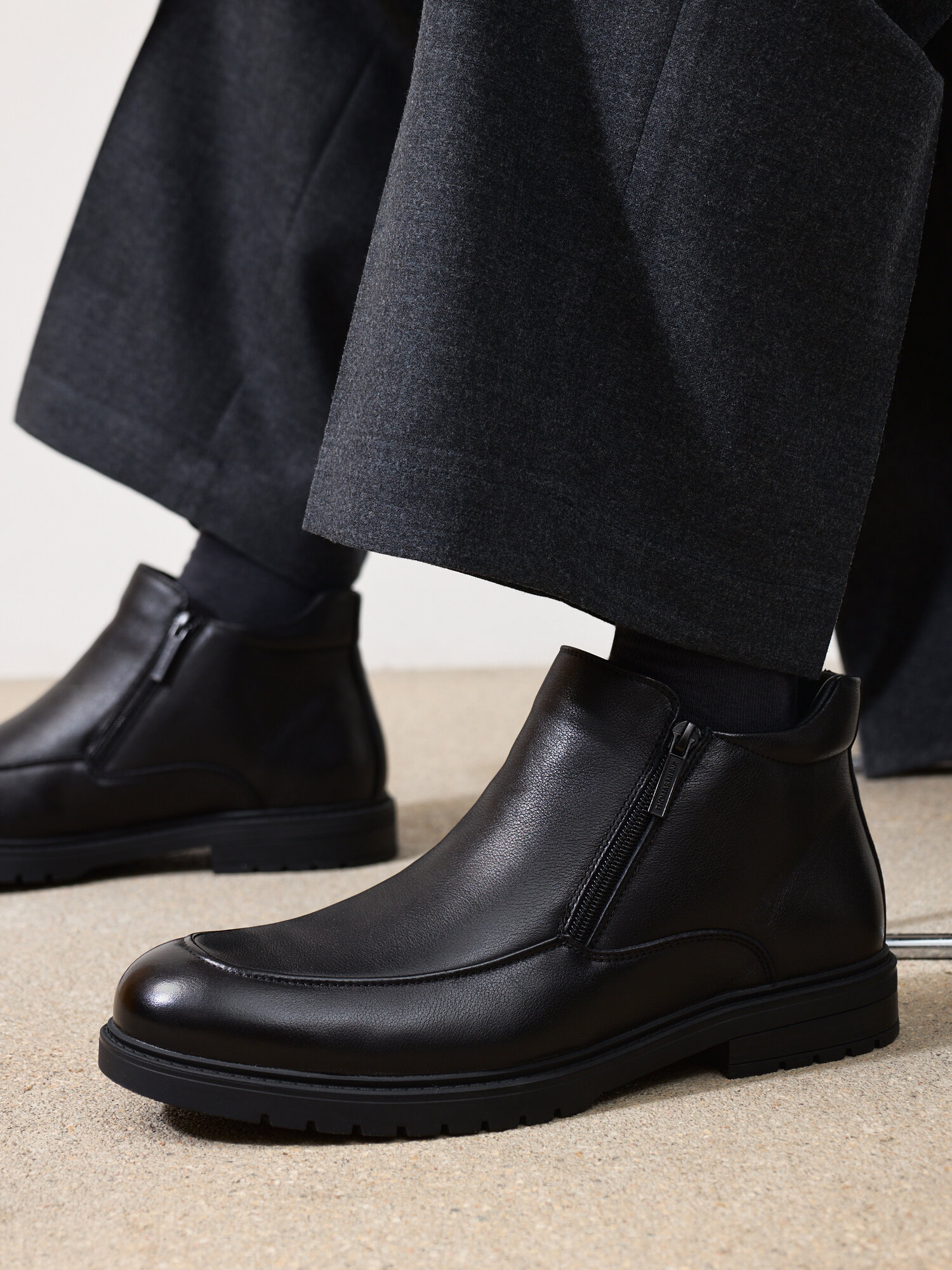 Ботинки дерби Thomas Munz, размер 44, черный — фото 1