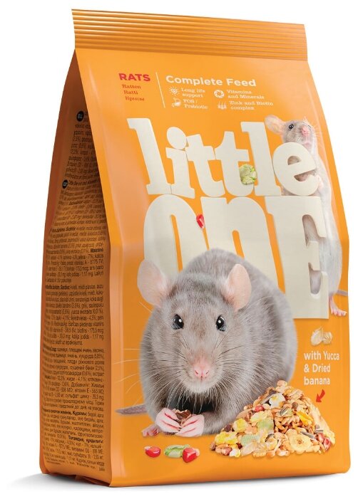 Купить Корм для крыс Little One Rats 900 г по низкой цене с доставкой из Яндекс.Маркета (бывший Беру)
