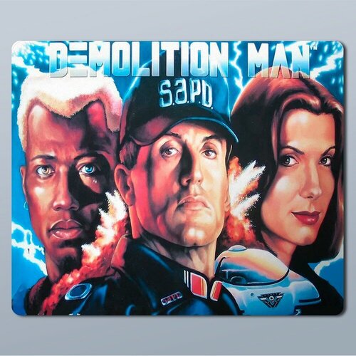 Коврик для мыши с принтом игра Demolition Man - 9938 сборник 4в1 полные версии игр sega 16 bit contra demolition man juarussic park 1 2 aa 4405