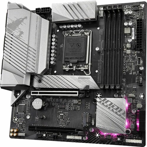 Материнская плата GIGABYTE B760M AORUS ELITE AX, LGA 1700, Intel B760, mATX, Ret материнская плата gigabyte x570s aorus elite ax socketam4 amd x570 atx ret