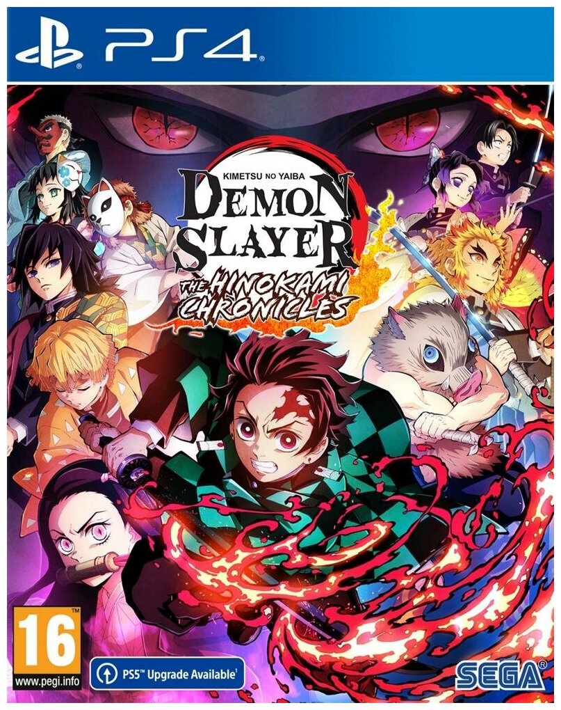 Demon Slayer: Kimetsu no Yaiba The Hinokami Chronicles (PS4) английский язык