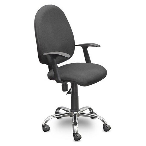 Кресло офисное Easy Chair 223 PC серое (ткань/хром)