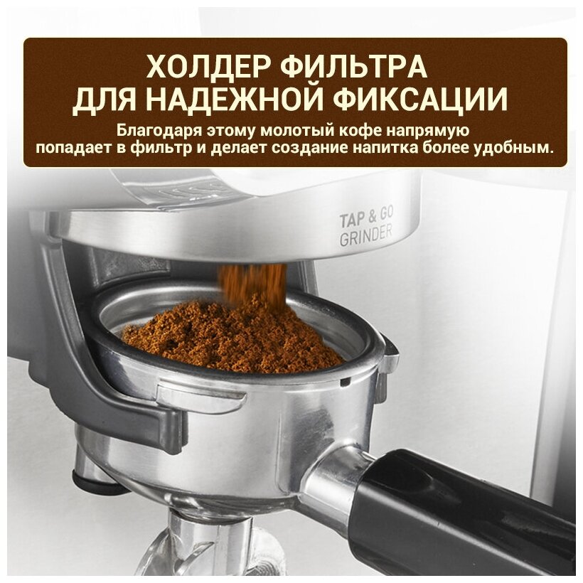 Бариста HiBREW H7 19Bar для эспрессо, кофемашина коммерческого уровня с полным комплектом для кафе, отеля, ресторана - фотография № 11