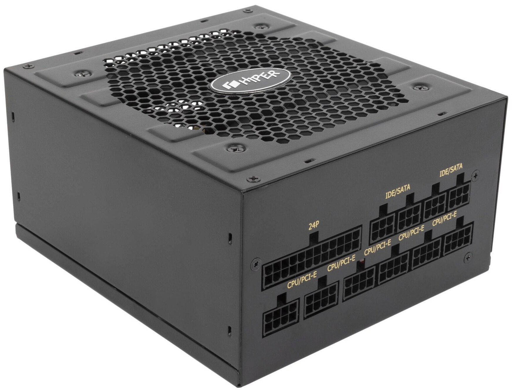 Блок питания Hiper ATX 800W HPB-800FMK2 80+ gold (20+4pin) APFC 120mm fan 6xSATA Cab Manag RTL