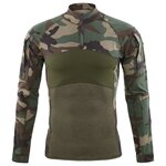 Рубашка тактическая Kamukamu камуфляж Woodland / Combat Shirt Woodland (размер: 46, рост: 176-182, размер производителя: m) - изображение