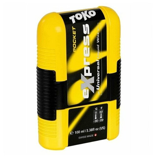 Экспресс смазка TOKO Express Grip & Glide Pocket 100ml 5509265 (0°С -30°С) клистер toko grip line зеленый базовый 0° 30° 55 гр