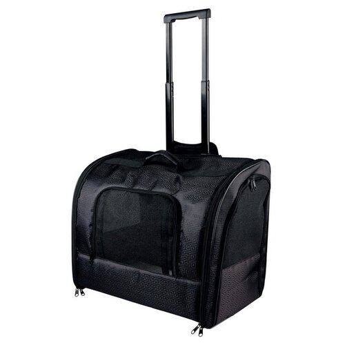 фото Транспортная сумка для собак "trixie", 45x41x31 см, цвет: чёрный
