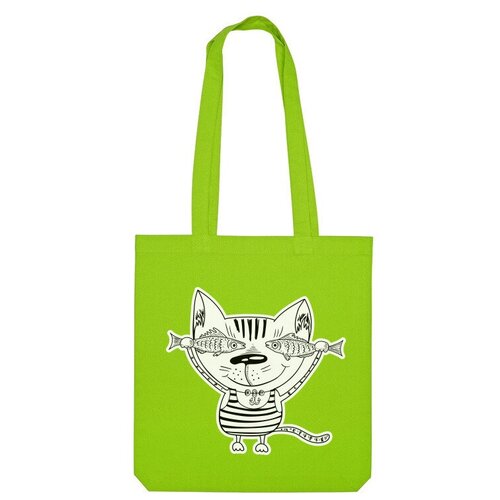 фото Сумка шоппер us basic, зеленый