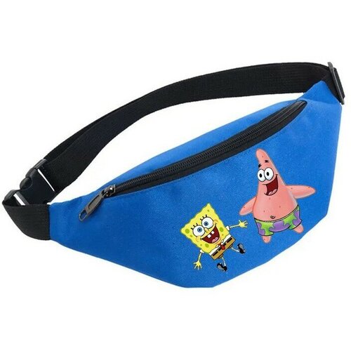 фото Сумка поясная noname, голубой