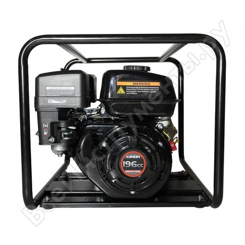 Мотопомпа бензиновая Loncin LC80WB30-4.5Q (6,5л, 967л/мин, 80мм) мотопомпа maxcut 2t mc10st 9960 л час