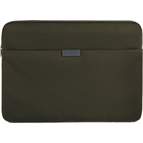 чехол uniq bergen nylon laptop sleeve для ноутбуков 14 bergen 14 mnblack черный Защитный чехол Uniq Bergen Nylon для MacBook 14' Зеленый