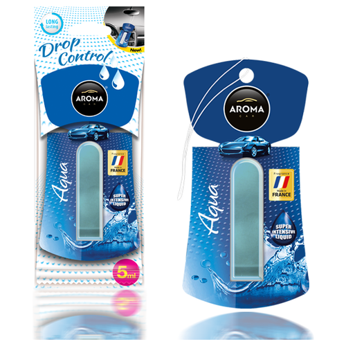 Ароматизатор мембранный Aroma Car DROP CONTROL (Aqua Blue) (5 ml)