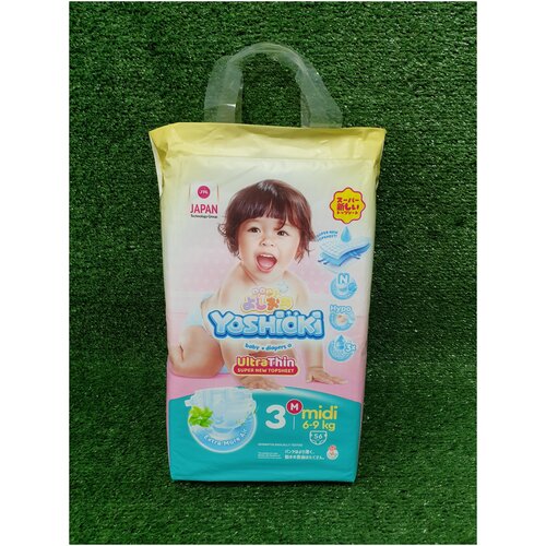 Подгузники Yoshioki Ultra Thin М 6-9 кг.