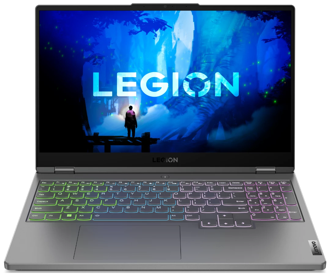 Ноутбук Lenovo Legion 5 Gen 7 15.6" WQHD IPS/Core i7-12700H/16GB/1TB SSD/GeForce RTX 3070 Ti 8GB/DOS/NoODD/серый (82RB00FCRK)