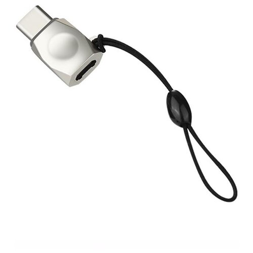 OTG переходник Hoco UA8 Type-C - Micro USB адаптер otg hoco ua17 iphone male to type c female черный