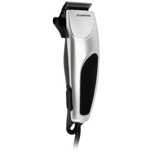 Машинка для стрижки Starwind SHC 777 серебристыйчерный 8Вт насадок в комплекте 4 штуки 106700₽