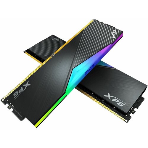 Модуль памяти ADATA 32GB DDR5 6400 DIMM XPG Lancer RGB AX5U6400C3216G-DCLARBK CL32-39-39, Non-ECC, 1.35V, 2 x 16GB, RT
