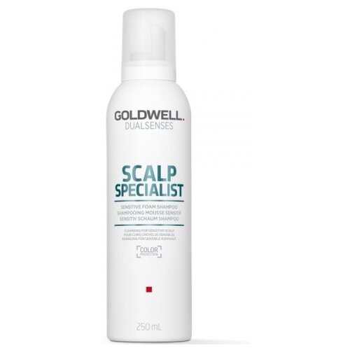 Goldwell шампунь Dualsenses Scalp Specialist Sensitive Foam, 250 мл шампунь для волос goldwell шампунь для чувствительной кожи головы dualsenses scalp specialist sensitive foam shampoo