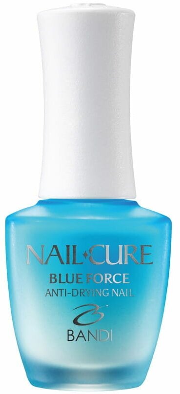 Покрытие для укрепления ногтей BANDI Nail Cure Blue Force, Мощь океана,14 мл