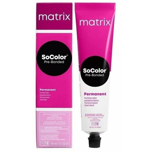 Matrix SoColor перманентная крем-краска для волос Pre-Bonded, 8CG светлый блондин медно-золотистый, 90 мл