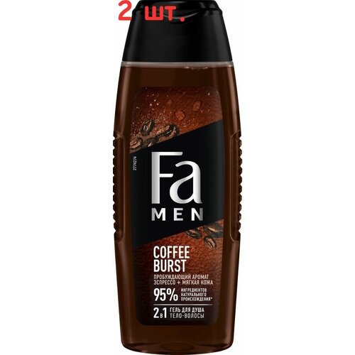 Гель для душа мужской, Men Coffee Burst, 250мл (2 шт.)