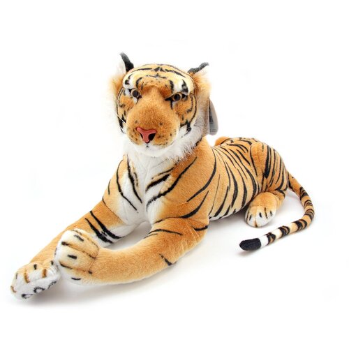 Мягкая игрушка Magic Bear Toys Тигр коричневый 70 см. имитационная модель дикой природы подвижная игрушка triceratops 2021