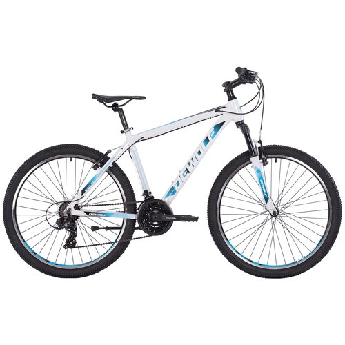 Горный (MTB) велосипед Dewolf Ridly 10 (2018) белый/светло-голубой/черный 20